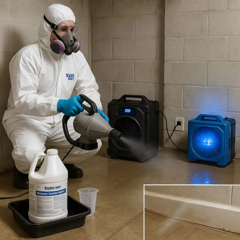 Sanitization and Odor Removal process in Brooklyn, OH