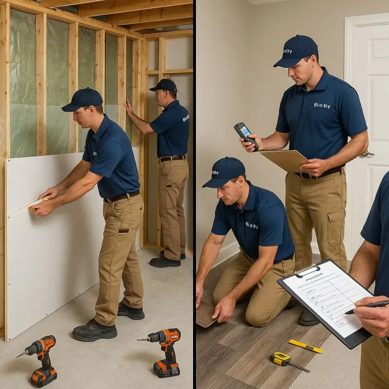 Repairs and Reconstruction process in Brooklyn, OH